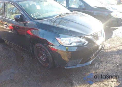 2019 Nissan Sentra S z USA, uszkodzony, nr VIN 3N1AB7AP7KY282166